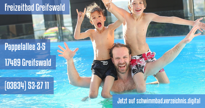 Freizeitbad Greifswald auf schwimmbad.verzeichnis.digital