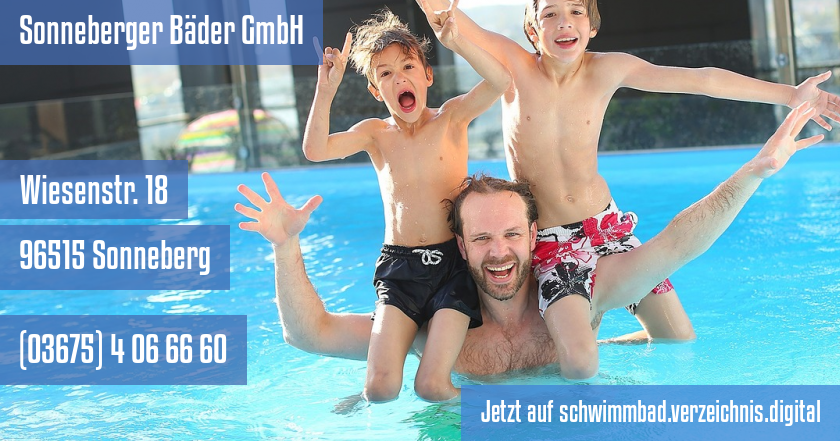Sonneberger Bäder GmbH auf schwimmbad.verzeichnis.digital