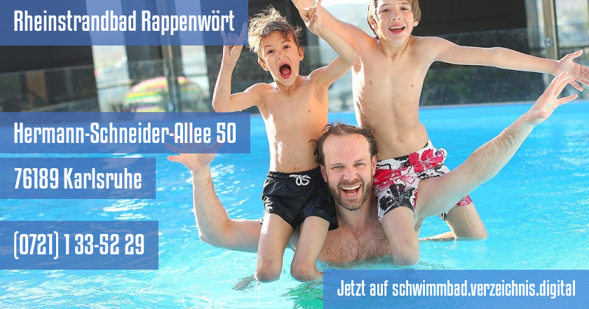 Rheinstrandbad Rappenwört auf schwimmbad.verzeichnis.digital