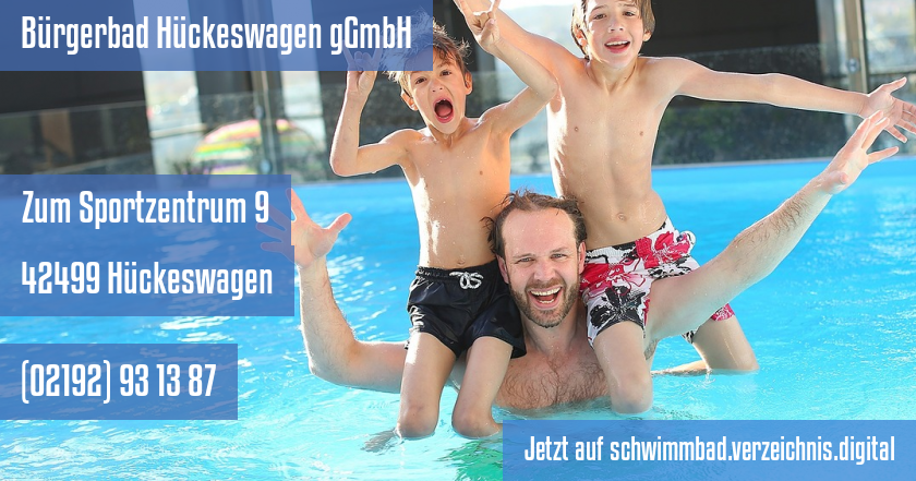 Bürgerbad Hückeswagen gGmbH auf schwimmbad.verzeichnis.digital