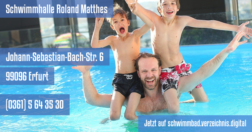 Schwimmhalle Roland Matthes auf schwimmbad.verzeichnis.digital