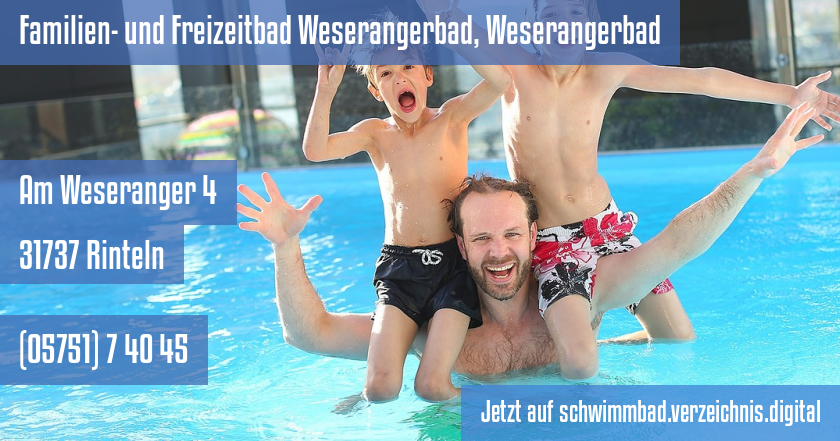 Familien- und Freizeitbad Weserangerbad, Weserangerbad auf schwimmbad.verzeichnis.digital
