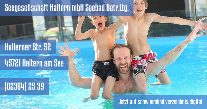 Seegesellschaft Haltern mbH Seebad Betr.Ltg. auf schwimmbad.verzeichnis.digital