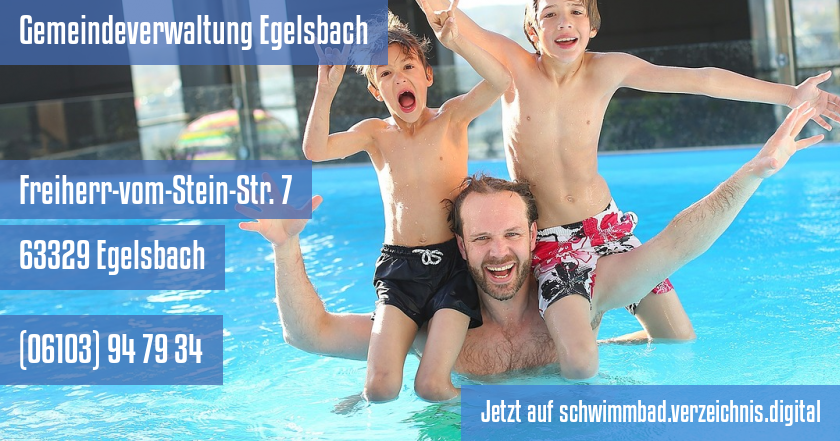 Gemeindeverwaltung Egelsbach auf schwimmbad.verzeichnis.digital