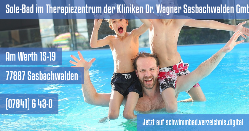 Sole-Bad im Therapiezentrum der Kliniken Dr. Wagner Sasbachwalden GmbH auf schwimmbad.verzeichnis.digital
