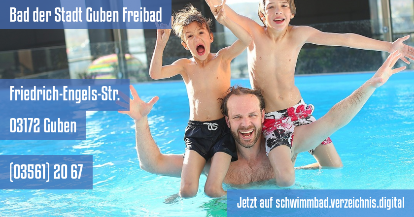 Bad der Stadt Guben Freibad auf schwimmbad.verzeichnis.digital