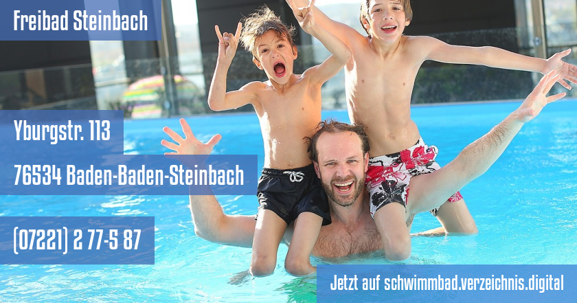 Freibad Steinbach auf schwimmbad.verzeichnis.digital