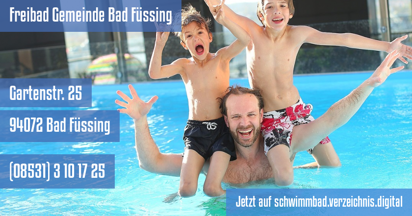 Freibad Gemeinde Bad Füssing auf schwimmbad.verzeichnis.digital
