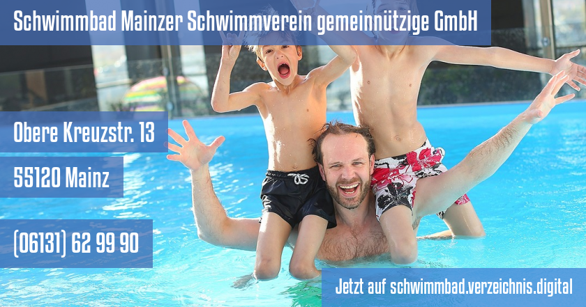 Schwimmbad Mainzer Schwimmverein gemeinnützige GmbH auf schwimmbad.verzeichnis.digital