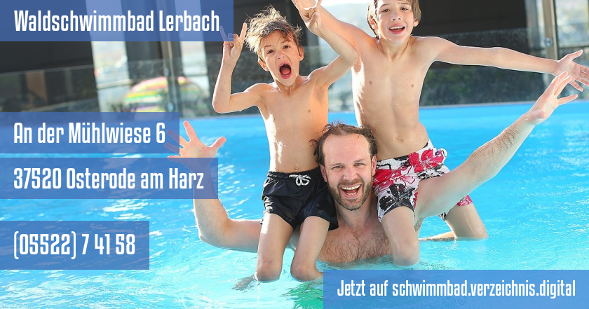 Waldschwimmbad Lerbach auf schwimmbad.verzeichnis.digital