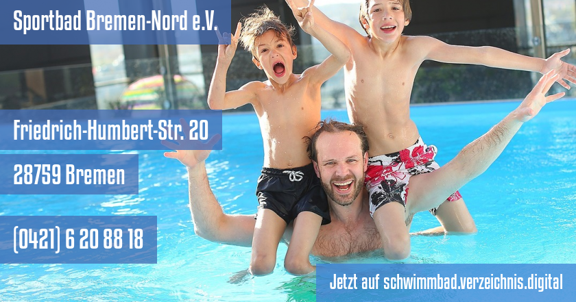 Sportbad Bremen-Nord e.V. auf schwimmbad.verzeichnis.digital