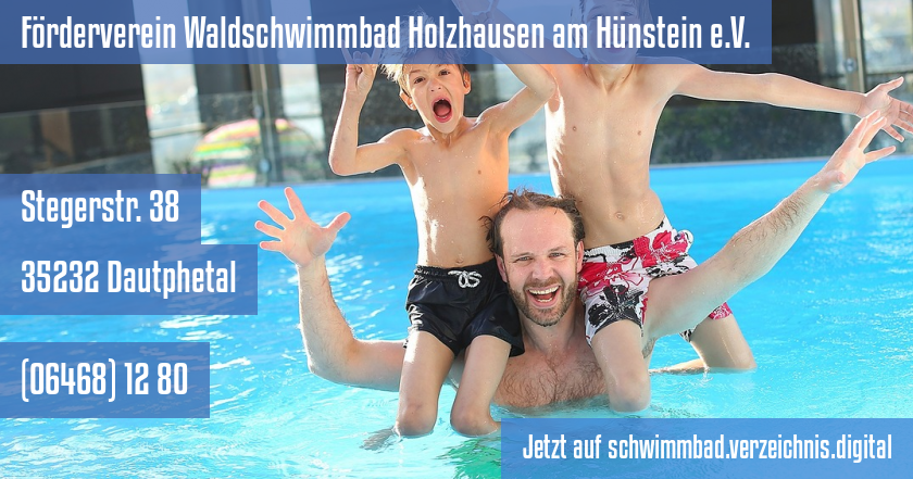 Förderverein Waldschwimmbad Holzhausen am Hünstein e.V. auf schwimmbad.verzeichnis.digital